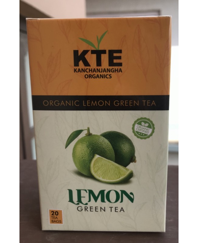 Organic Lemon Green Tea 